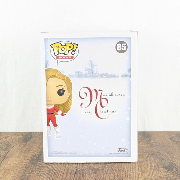 Funko Pop Rocks Mariah Carey #85 Christmas Edition with Box - Picture 3 of 8